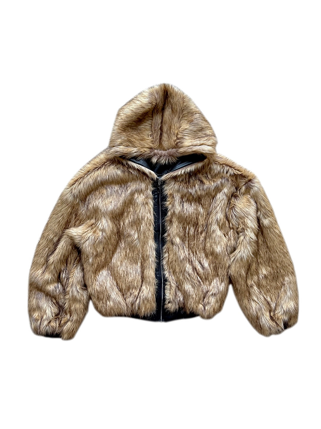 DUBLESIDE FUR/LEATHER BOMBER