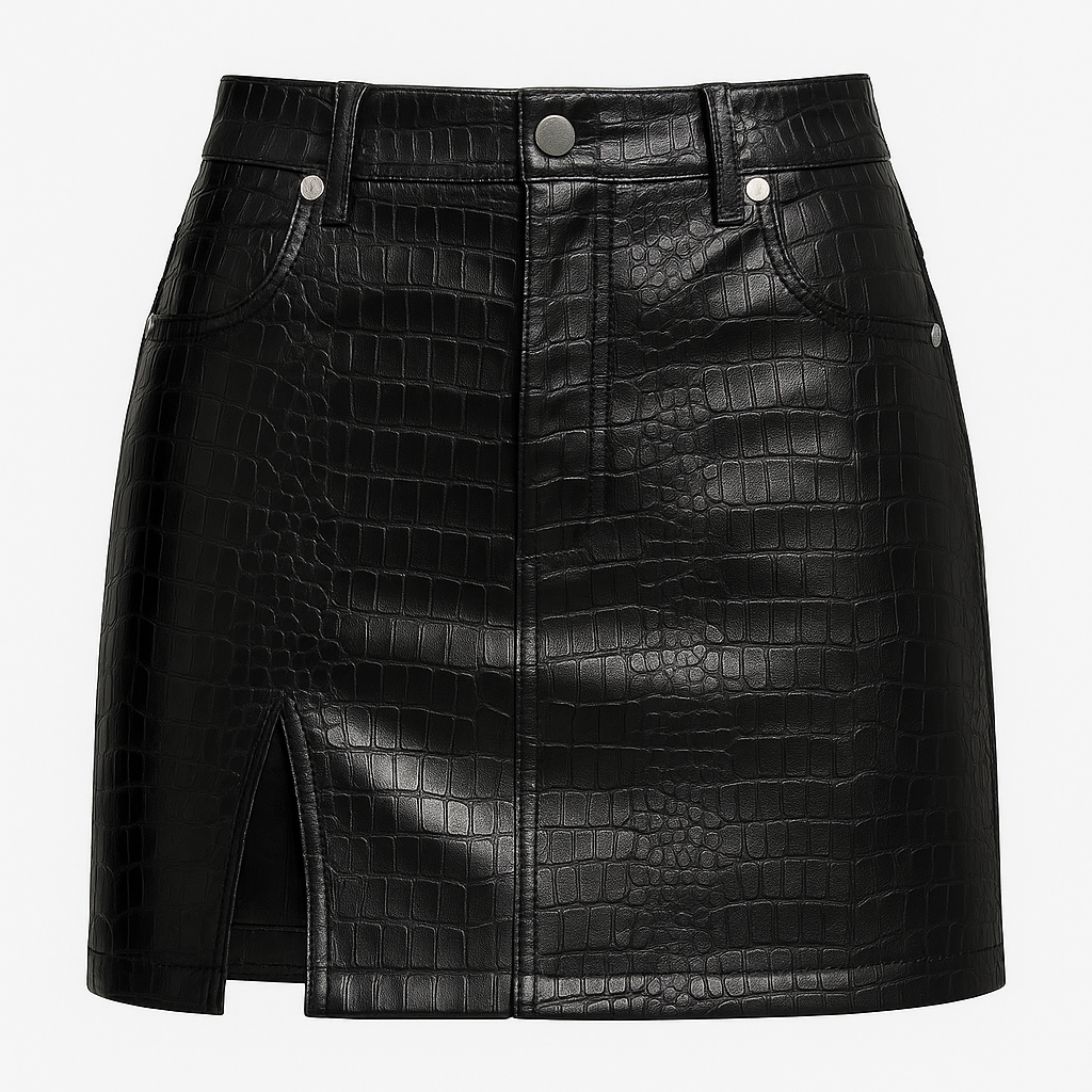 SNAKE MINI SKIRT
